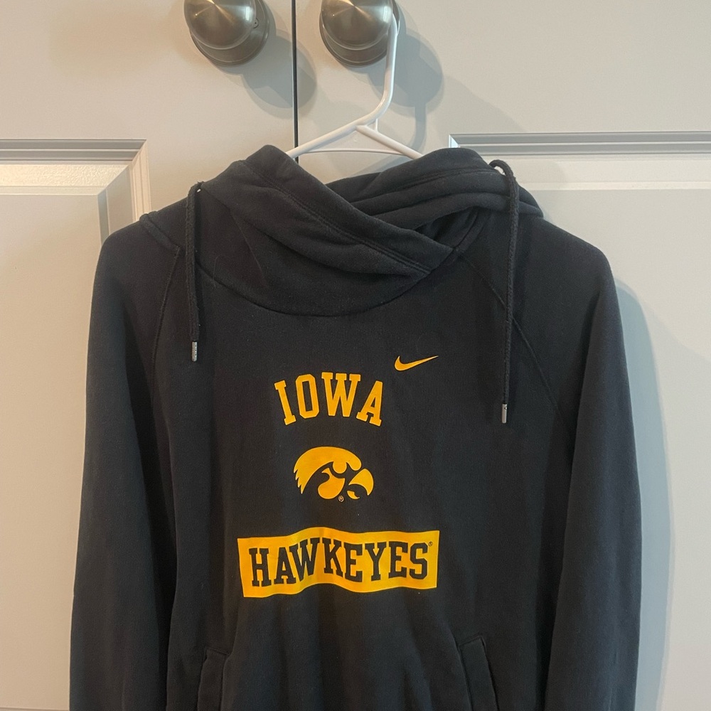 Nike Iowa Hawkeyes Black Hoodie